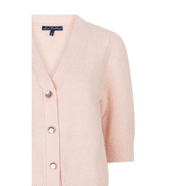 Red Button Popcorn vest Popcorn Vest Roze large