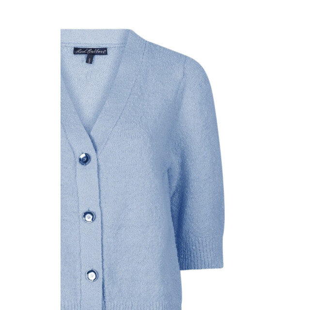 Red Button Popcorn vest l.blau Popcorn Vest L.Blau large