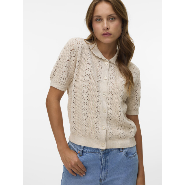 Vero Moda Vmdaria ss poloneck cardigan 10339428 large