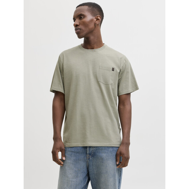 Jack & Jones Jjedover slub tee ss noos 12288897 large