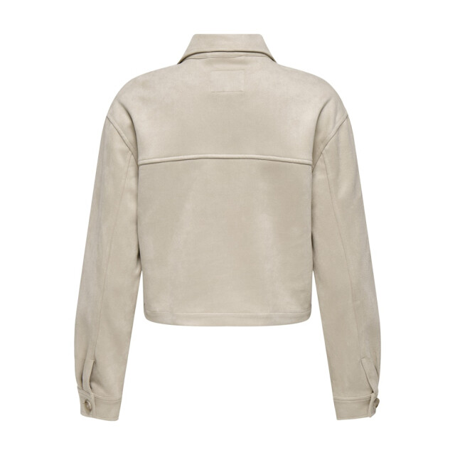 Only Onlbelicia life faux suede jacket cc otw beige 4279.87.0010 large