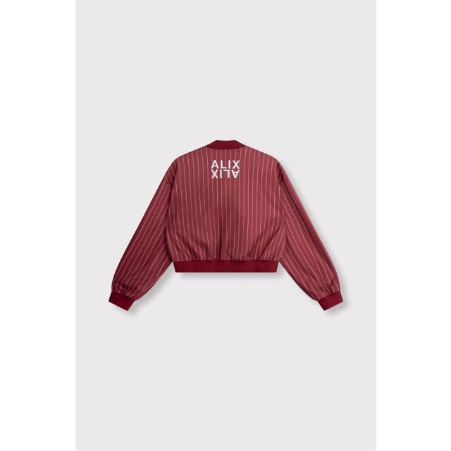 Alix The Label Pinstripe cropped training jacket dessin 4279.49.0002 large