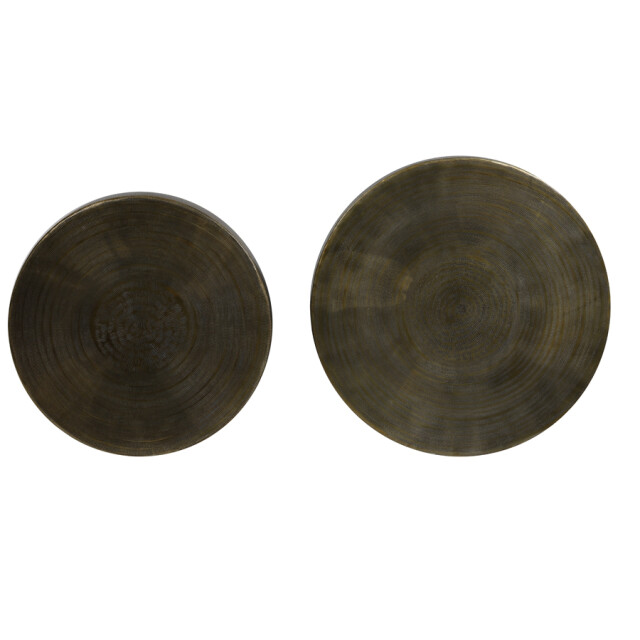 Light & Living D - bijzettafel orne Ø60x38cm - set van 2 2909758 large
