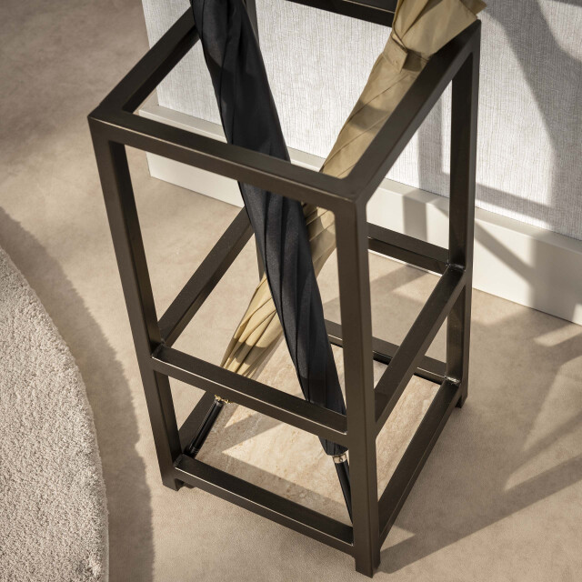 Hoyz paraplubak terra vierkant drift brown 3491326 large