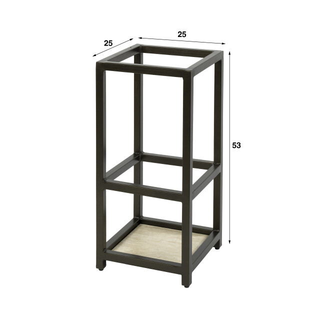 Hoyz paraplubak terra vierkant drift brown 3491326 large