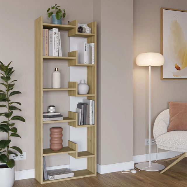 CaliCosy Boekenkast 5 planken h162,4 cm klapo 3501396 large