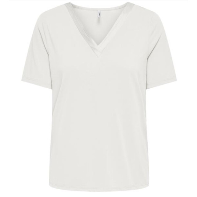 Only Onlfree life s/s split v-neck top j 15368626 large