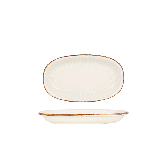 By Bone Serveerschaal grace porselein 24x14.5 cm set van 2 3511823 large