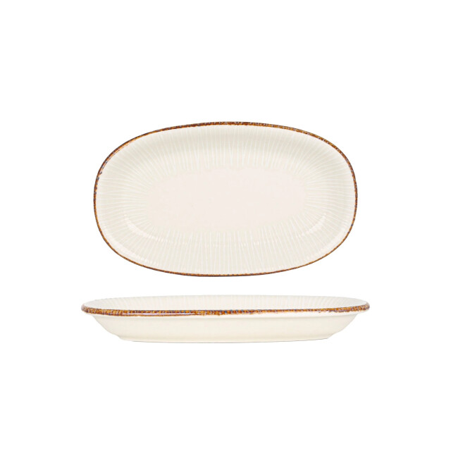 By Bone Serveerschaal grace porselein 34x20.5 cm set van 2 3511825 large