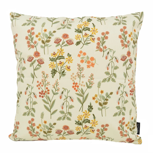 NOVÉE Sierkussen mae bloom crème outdoor | 45 x 45 cm | katoen 3237512 large
