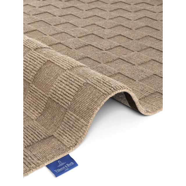 Villeroy & Boch Scala handgeweven wol vloerkleed donker 200x300 cm 3511964 large