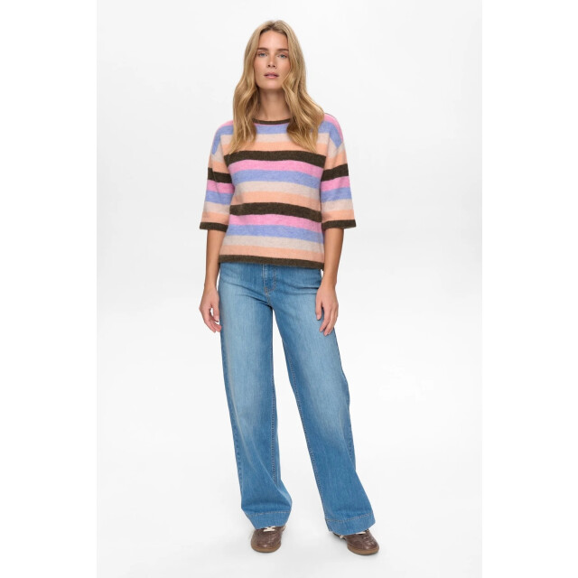 Nümph Nuriette stripy ss pullover 706422 sea turtle 706422 large