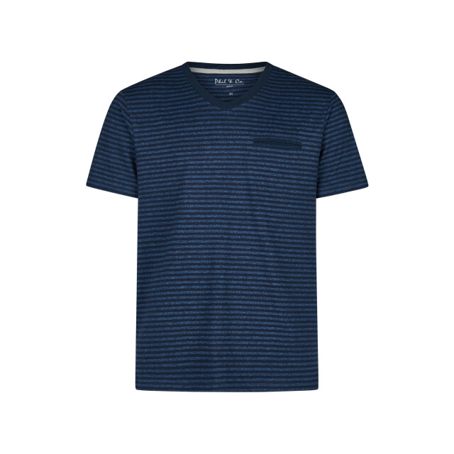 Phil & Co Essential heren pyjama set korte mouw /gestreept PH-850-1+852-2 large