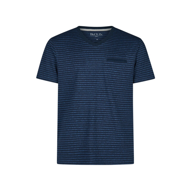 Phil & Co Essential heren pyjama set korte mouw /gestreept PH-850-1+852-2 large