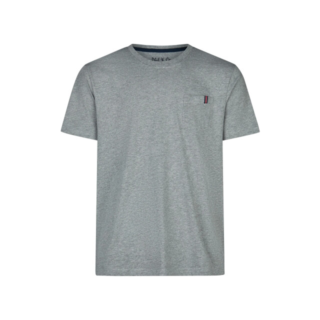 Phil & Co Essential shortama heren korte pyjama set grijs/blauw PH-851-1+852-1 large