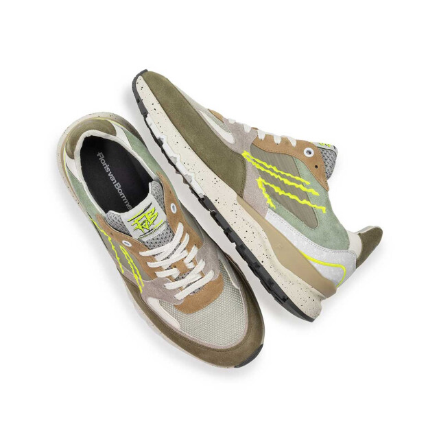 Floris van Bommel SFM-10243-52-01 Sneakers Groen SFM-10243-52-01 large