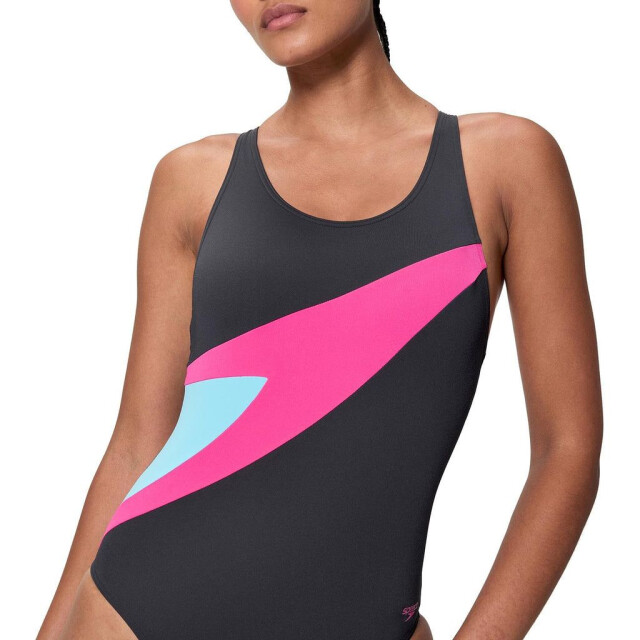 Speedo hyperboom butterfly back 1p wedstrijd badpak dames - 073145_990-36 large