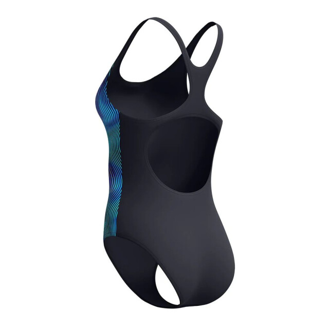 Speedo print medalist 1p wedstrijd badpak dames - 073153_990-36 large