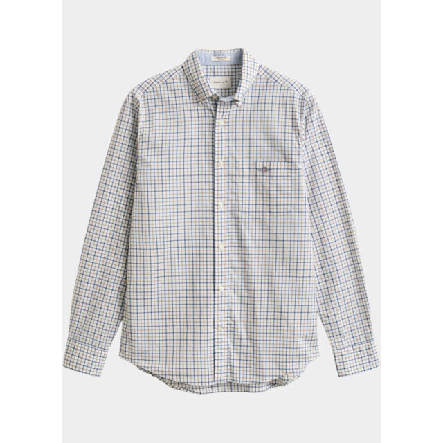 Gant Overhemd heren klassiek geruit poplin overov 3260015/259 205874 large