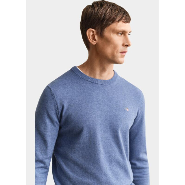 Gant Pullover heren katoenen trui met ronde hals 8030561/906 205888 large