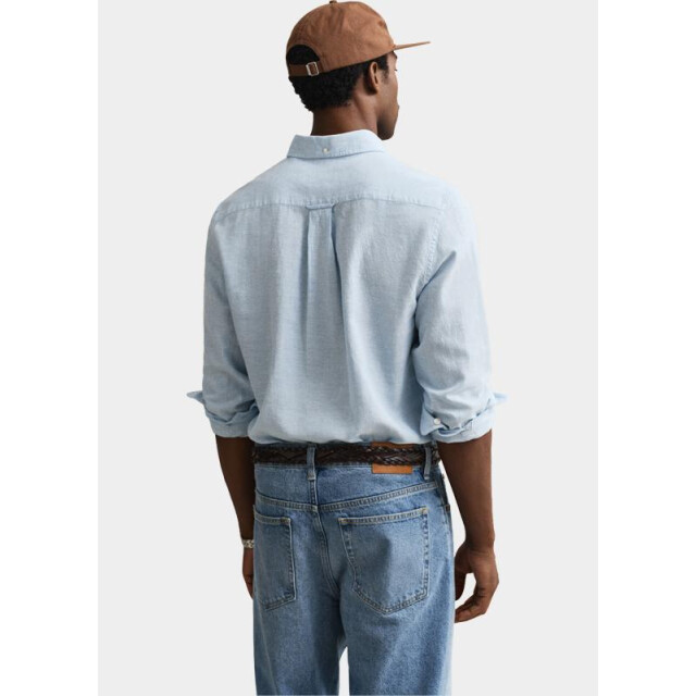 Gant Overhemd heren overoverhemd van linnenmix 3250082/450 205871 large