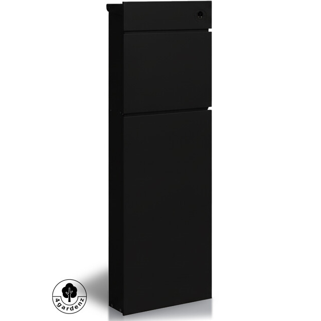 4gardenz ® vrijstaande brievenbus gegalvaniseerd staand met slot - 3442279 large