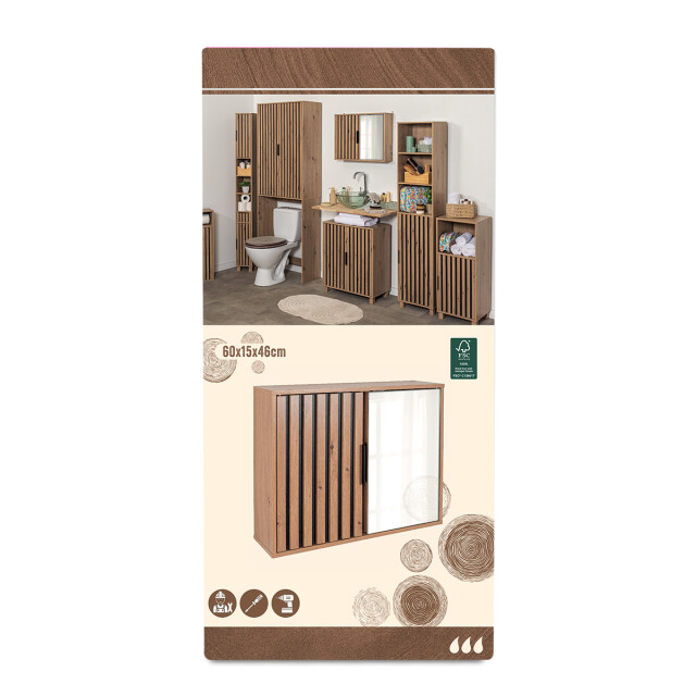 4bathroomz Spiegelkast parma met deuren - 3515767 large