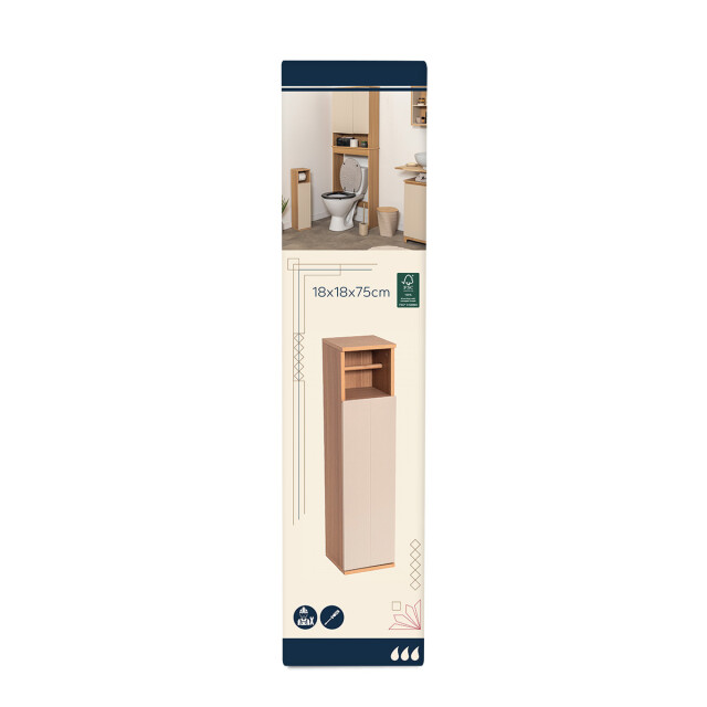 4bathroomz Trente toiletrolhouder met toiletroldispenser 5 rollen 3515762 large