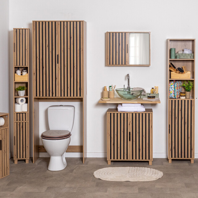 4bathroomz Spiegelkast parma met deuren - 3515767 large