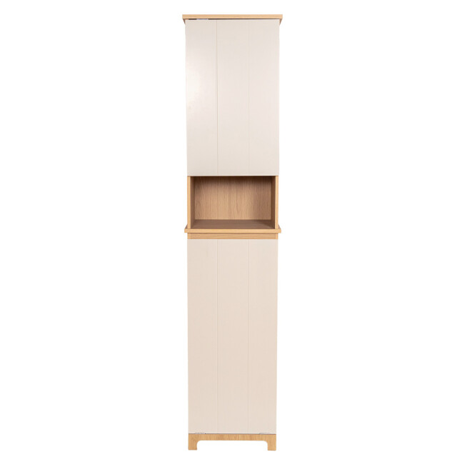 4bathroomz Trente badkamerkast met wasmand kolomkast /beige 3515763 large