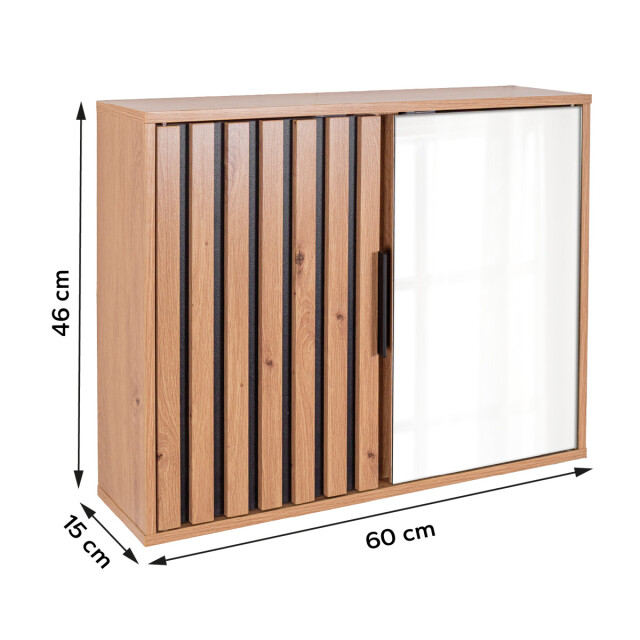 4bathroomz Spiegelkast parma met deuren - 3515767 large