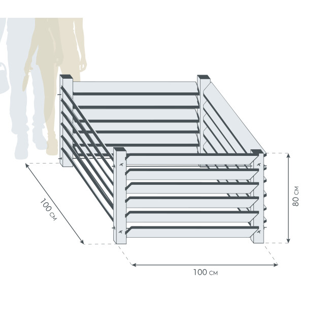Westmann Compostbak wmkl50 3048337 large