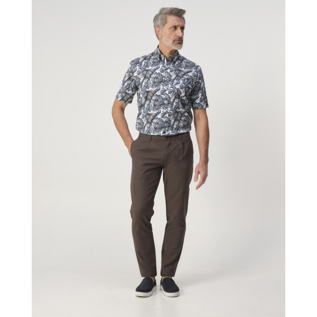 Campbell Casual overhemd donker 103388-001-XXL large