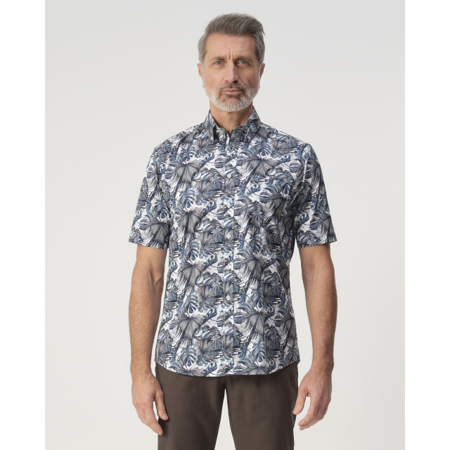 Campbell Casual overhemd donker 103388-001-XXL large