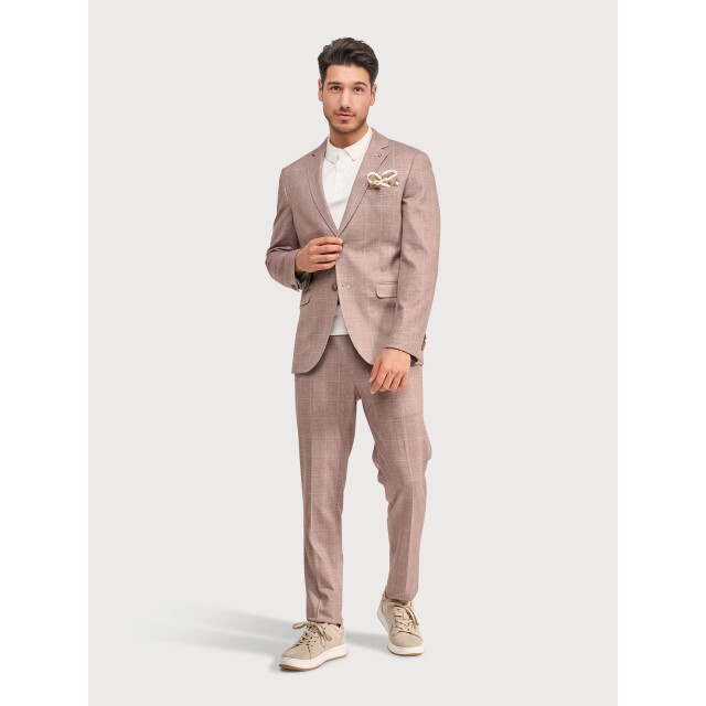 Blue Industry De ruitmotief chino | StevenS26-M12 large