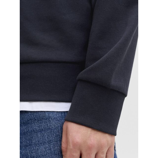 Jack & Jones Heren trui jjelogo sweatshirt logo print donker 12288925-Sky Captain large