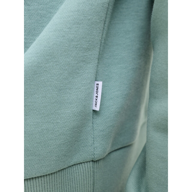 Jack & Jones Heren trui jjelogo sweatshirt logo print turquoise 12288925-Mineral Blue large