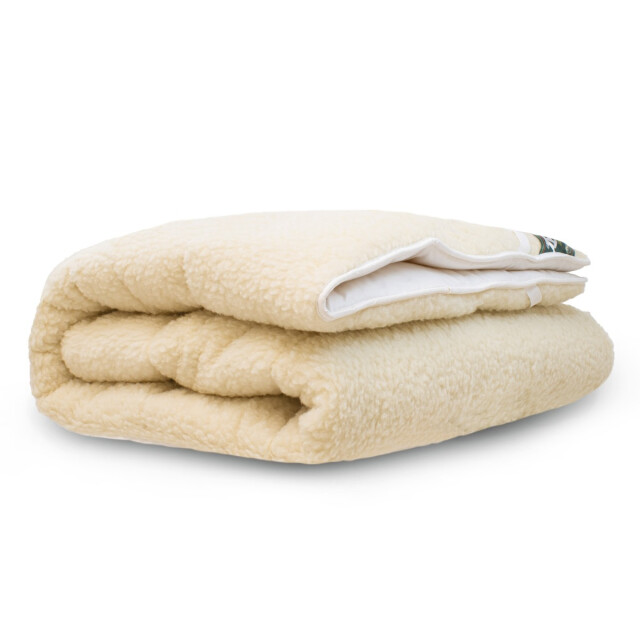 Terschellinger Wolweelde Terschellinger wollen onderdeken |100% iws zuiver scheer wollen topper |puur 3468147 large