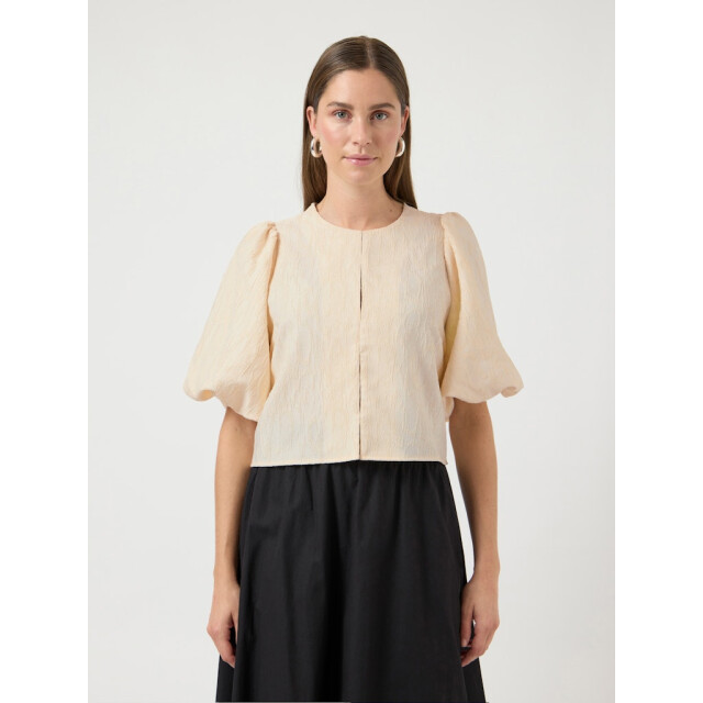 Y.A.S yasminu 2/4 short top s. noos 26037107 gardenia 06613.100.0028 large