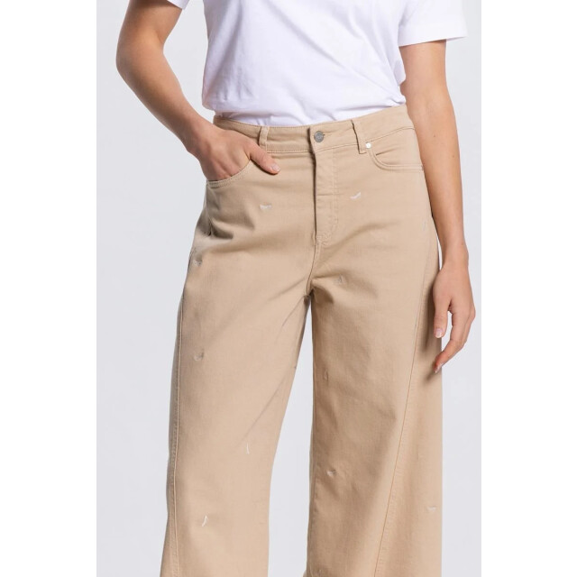 Jansen Amsterdam Isabeau jeans sand ISABEAU large