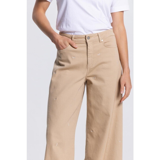 Jansen Amsterdam Isabeau jeans sand ISABEAU large