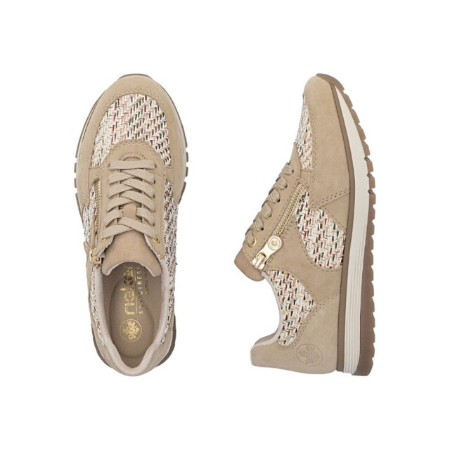 Rieker Veterschoenen 49010 large