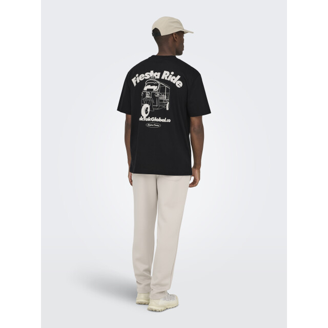 Only & Sons Onsfred life foodie rlx ss tee 22037478 large