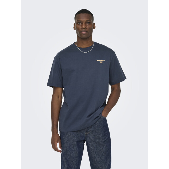 Only & Sons Onsfred life foodie rlx ss tee 22037478 large