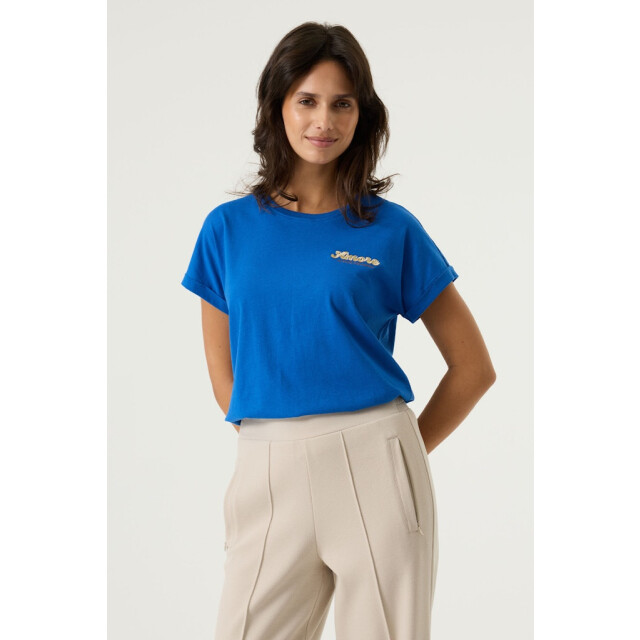 Garcia Jeans T-shirt ss kobalt 4339.34.0006 large