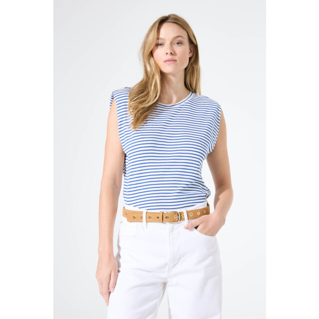 Garcia Jeans Top zm ecru dessin 4381.08.0001 large