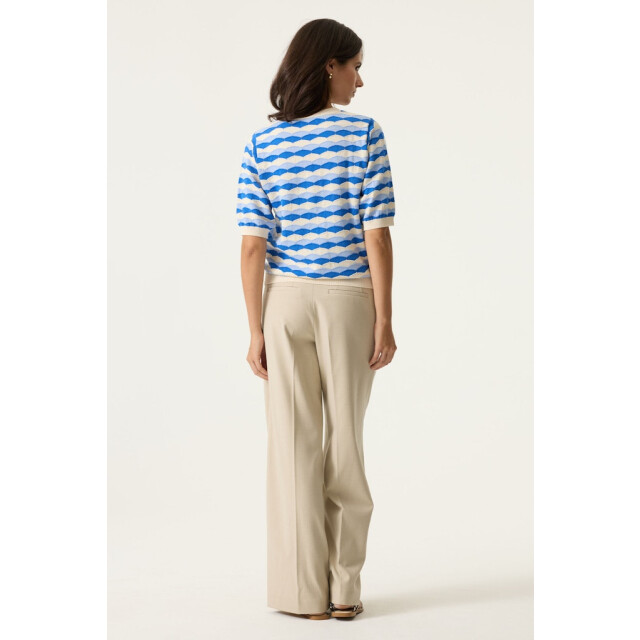 Garcia Jeans Trui ss ecru dessin 4219.08.0019 large