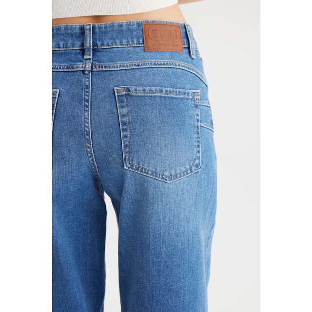 Cup of Joe Cropped balloon jeans blue denim 4107.35.0140 large