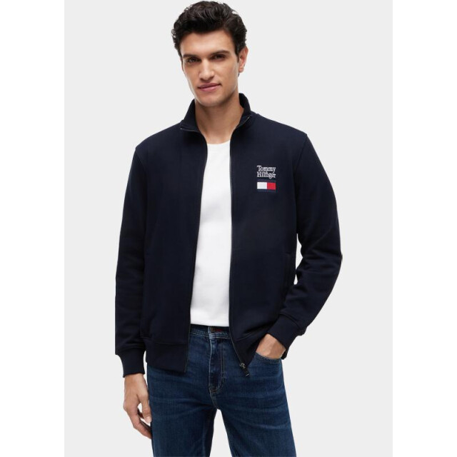 Tommy Hilfiger Sweater tommy embro flag stand collar mw0mw42466/dw5 204805 large