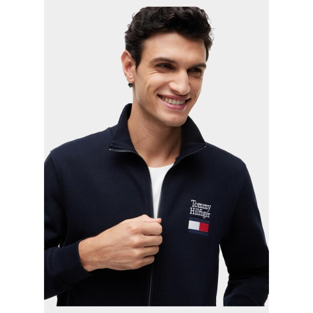 Tommy Hilfiger Sweater tommy embro flag stand collar mw0mw42466/dw5 204805 large